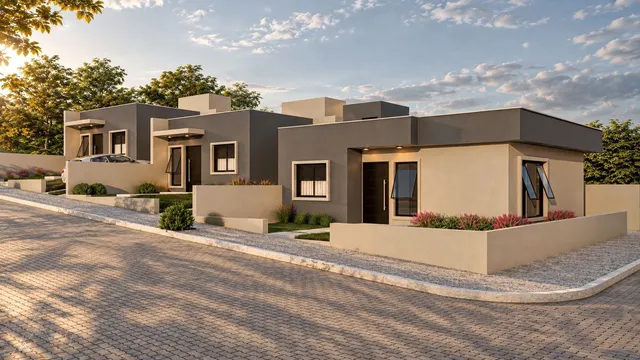Casa geminada com 3 dormitórios