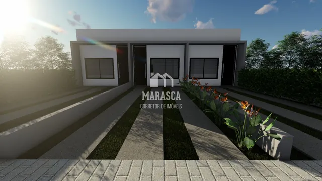 Casa geminada com 2 dormitórios
