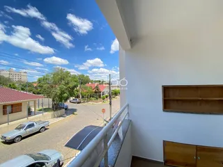 Vista da fachada de uma residência em Lajeado, Brasil.