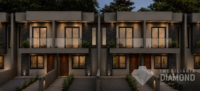 Fachada de um imóvel residencial em Lajeado, Brasil.