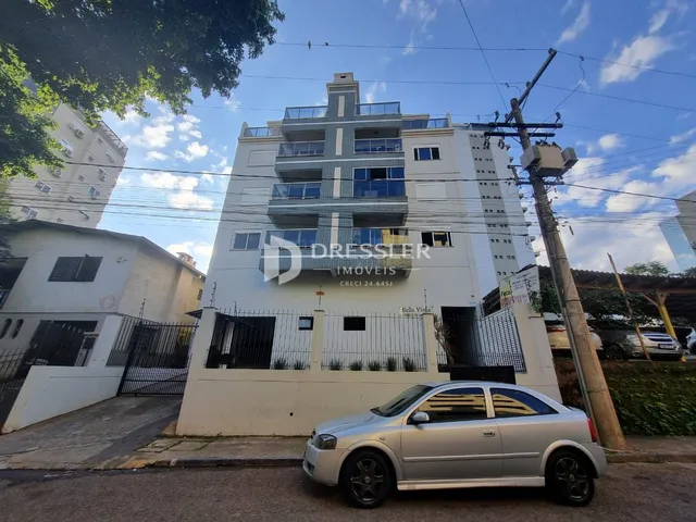 Fachada de um prédio residencial em Lajeado, Brasil.