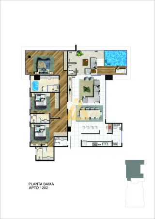 Apartamento com 1 dormitório, foto 15
