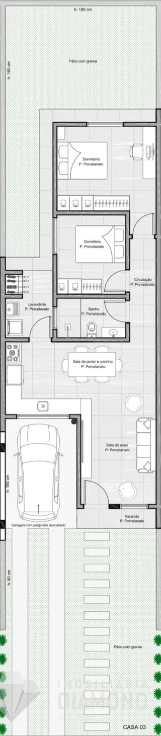 Casa geminada com 2 dormitórios, foto 4