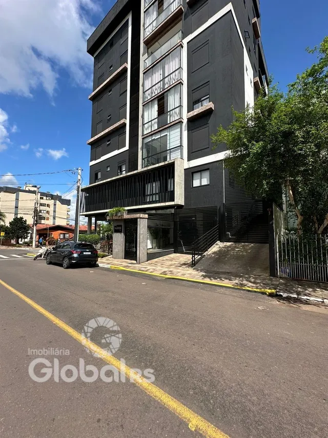 Fachada de um prédio residencial em Lajeado, Brasil.