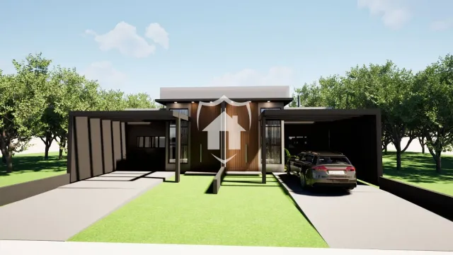 Casa geminada com 2 dormitórios