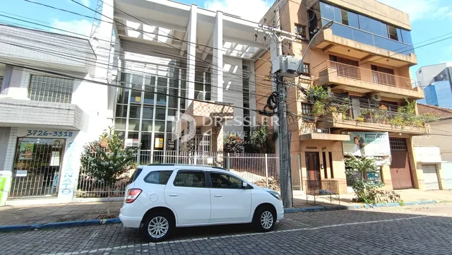 Fachada de um prédio residencial em Lajeado, Brasil.