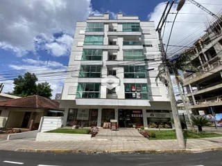 Fachada de um prédio residencial em Lajeado, Brasil.