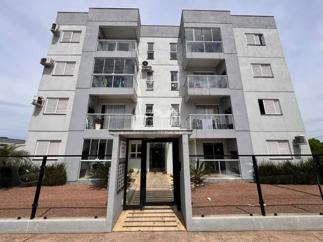 Fachada de um prédio residencial em Lajeado, Brasil.