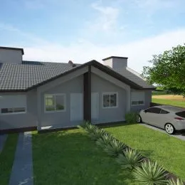 Casa geminada com 2 dormitórios, foto 2