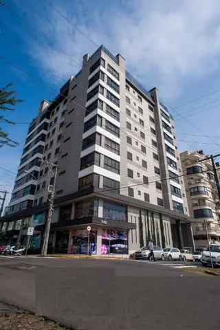 Fachada de um prédio residencial em Lajeado, Brasil.