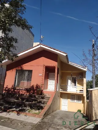 Fachada de uma casa em Lajeado, Brasil.