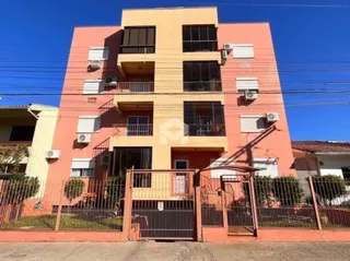 Fachada de um prédio residencial em Lajeado, Brasil.