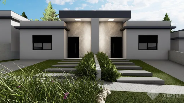 Casa geminada com 2 dormitórios