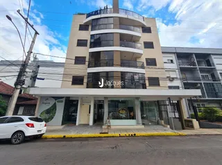Fachada de um prédio residencial em Lajeado, Brasil.