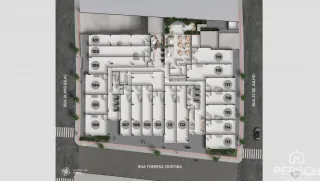 Planta baixa de um imóvel residencial em Lajeado.