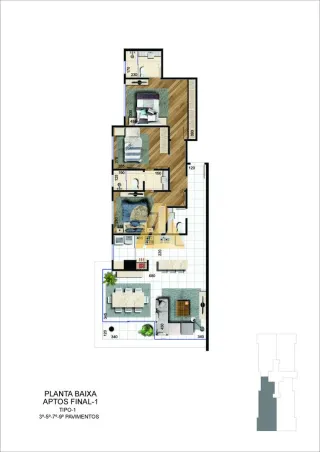 Apartamento com 1 dormitório, foto 16