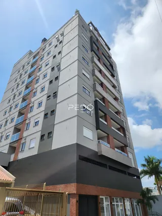 Fachada de um prédio residencial em Lajeado, Brasil.