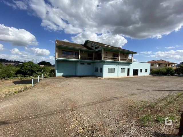 Fachada de uma residência em Lajeado, Brasil.