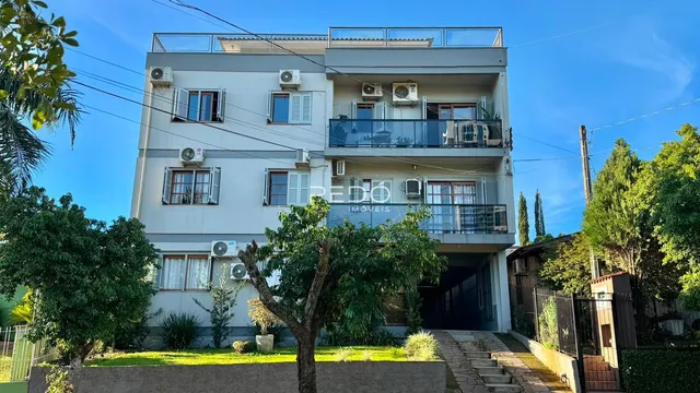 Fachada de um prédio residencial em Lajeado, Brasil.