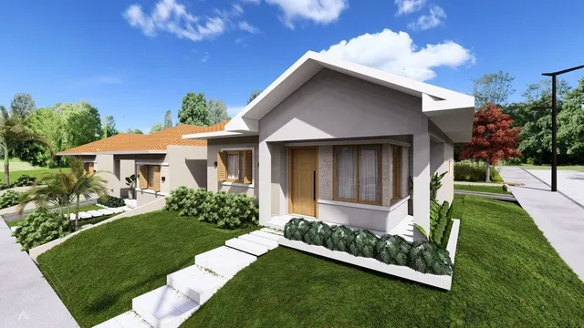 Casa geminada com 2 dormitórios