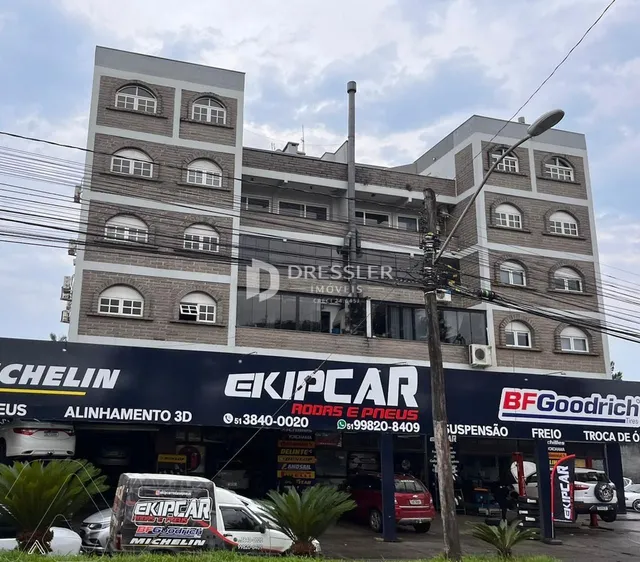 Fachada de um prédio residencial em Lajeado, Brasil.