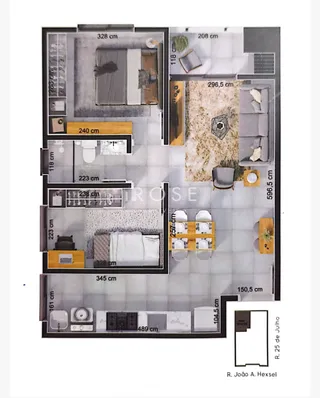 Apartamento com 1 dormitório, foto 6