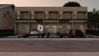 Fachada de uma casa residencial em Lajeado, Brasil.