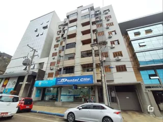 Fachada de um edifício residencial em Lajeado, Brasil.