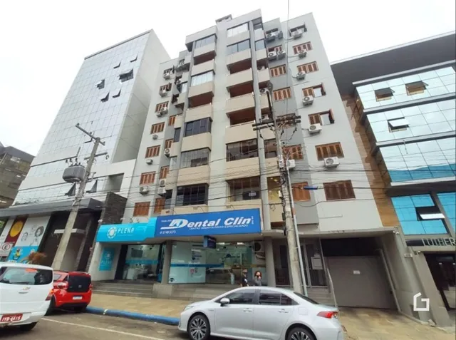 Fachada de um edifício residencial em Lajeado, Brasil.