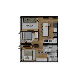 Apartamento com 2 dormitórios, foto 18