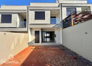 Fachada de uma casa residencial em Lajeado, Brasil.