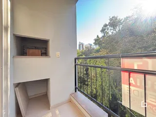 Vista da varanda de um imóvel em Lajeado, Brasil.
