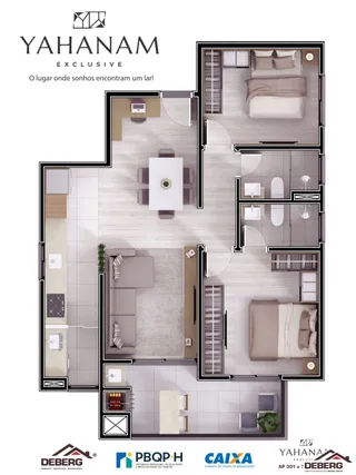 Apartamento com 2 dormitórios, foto 2