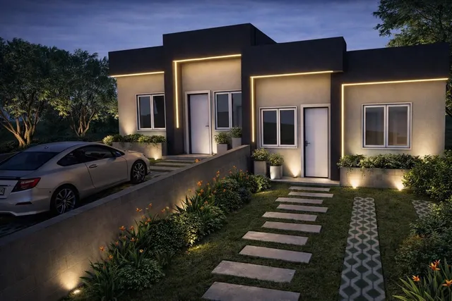 Casa geminada com 2 dormitórios