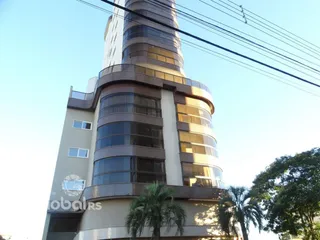 Fachada de um edifício residencial em Lajeado, Brasil.
