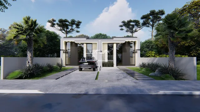 Casa geminada com 3 dormitórios