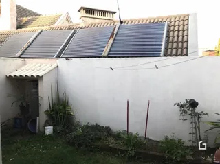 Fachada de uma residência em Lajeado, Brasil.