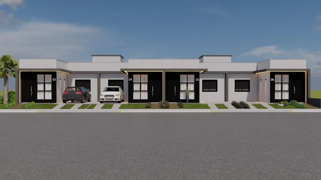 Casa geminada com 2 dormitórios, foto 1