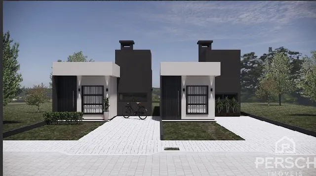Casa geminada com 2 dormitórios