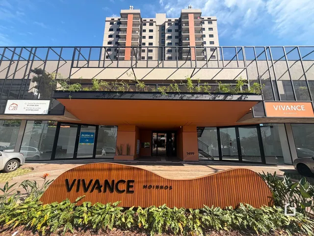 Fachada moderna de um edifício residencial em Lajeado, Brasil.