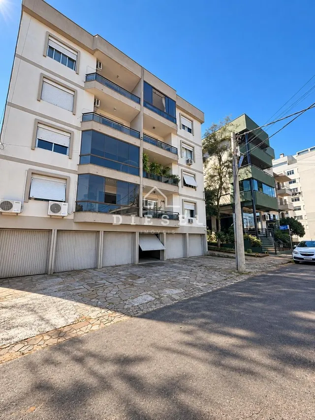 Fachada de um prédio residencial em Lajeado, Brasil.