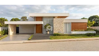 Fachada moderna de uma residência em Lajeado, Brasil.