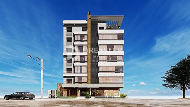 Fachada de um prédio residencial em Lajeado, Brasil.