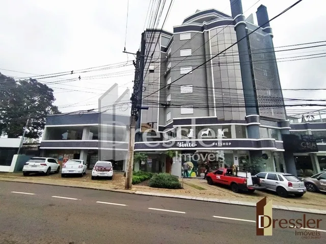 Fachada de um prédio residencial em Lajeado, Brasil.