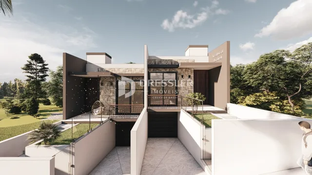 Casa geminada com 3 dormitórios