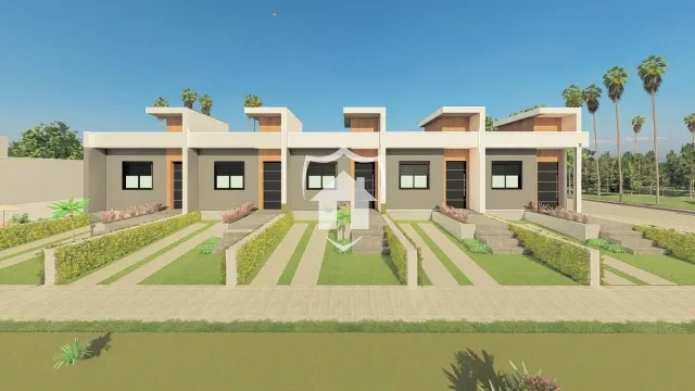 Casa geminada com 2 dormitórios