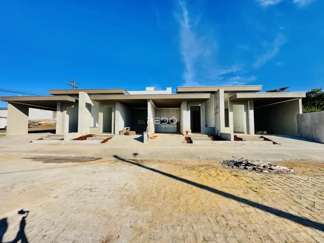 Vista externa de uma construção residencial em Lajeado, Brasil.