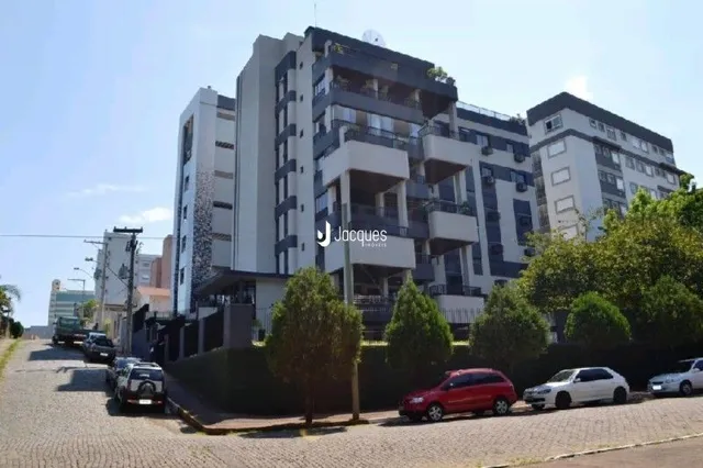Fachada de um edifício residencial em Lajeado, Brasil.
