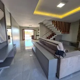 Foto de um interior com escadaria em um imóvel em Lajeado.