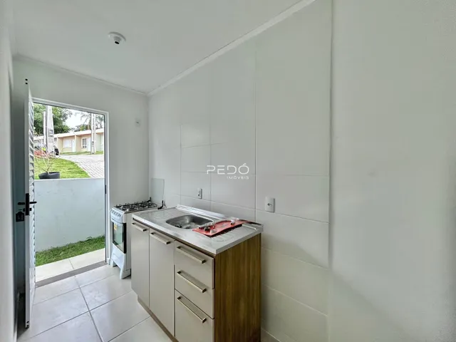 Vista da cozinha de uma propriedade em Lajeado, Brasil.